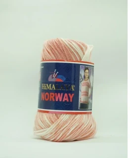 Norway -13 růžová, smetanová